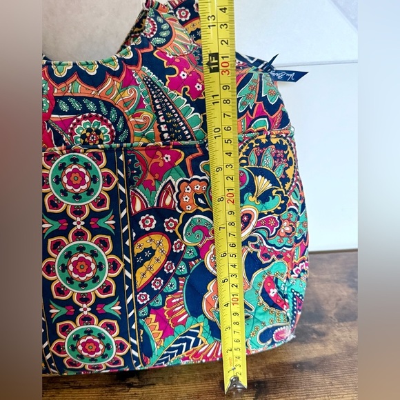 Vera Bradley Venetian Paisley Shoulder Bag – Large Quilted Tote - Picture 11 of 15